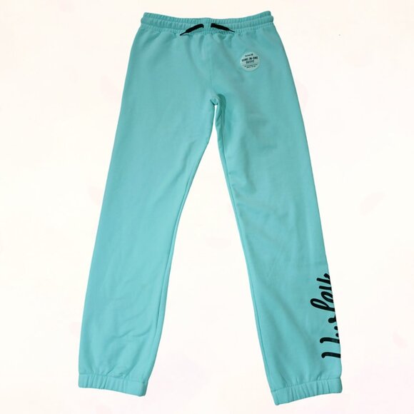 NWT Hurley Beach Girls Soft Knit Active Jogger Pants Sweatpants Mint Candy Sz XL - Picture 2 of 15